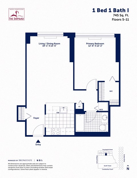 1 14th Street Studio-3 Beds Apartment for Rent - Photo Gallery 40